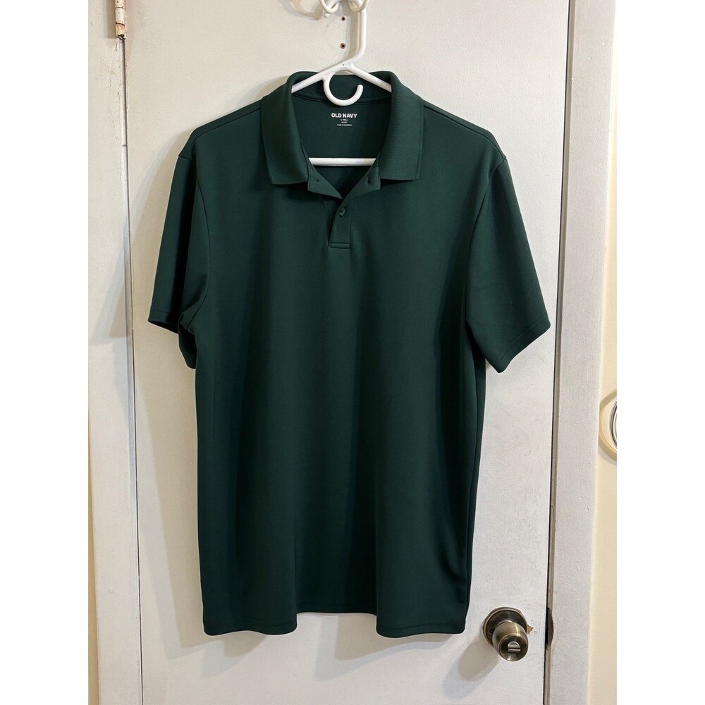 Men's Old Navy Go-Dry Polo L Tall - Green